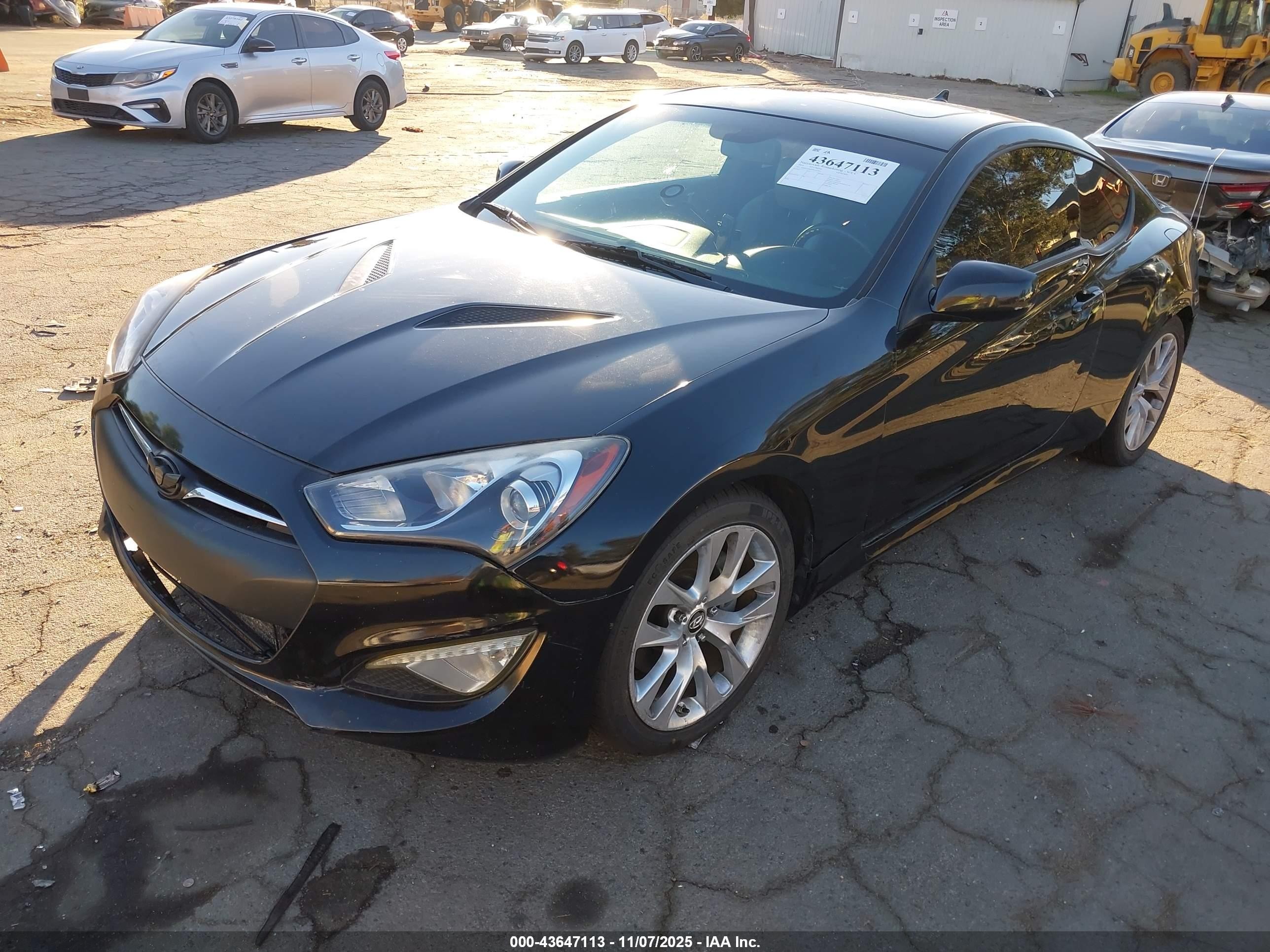 2014 Hyundai Genesis 2.0t Premium Black vin: KMHHT6KD9EU117097