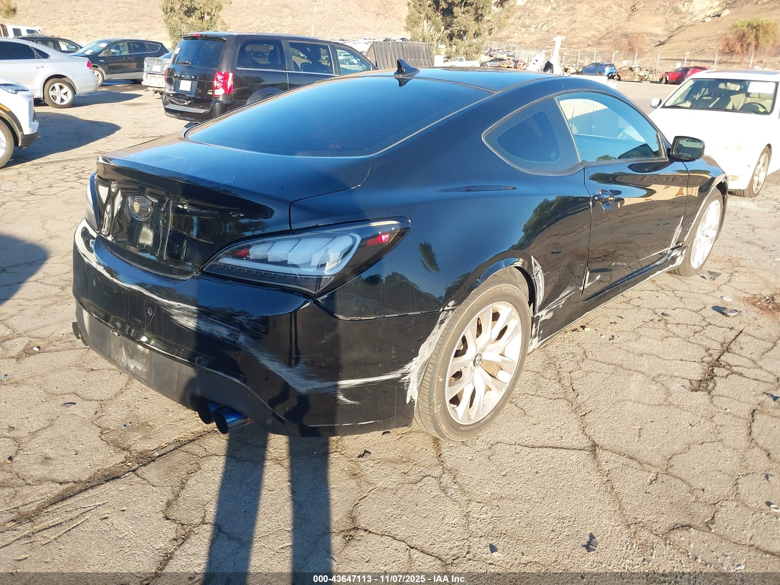 2014 Hyundai Genesis 2.0t Premium Black vin: KMHHT6KD9EU117097
