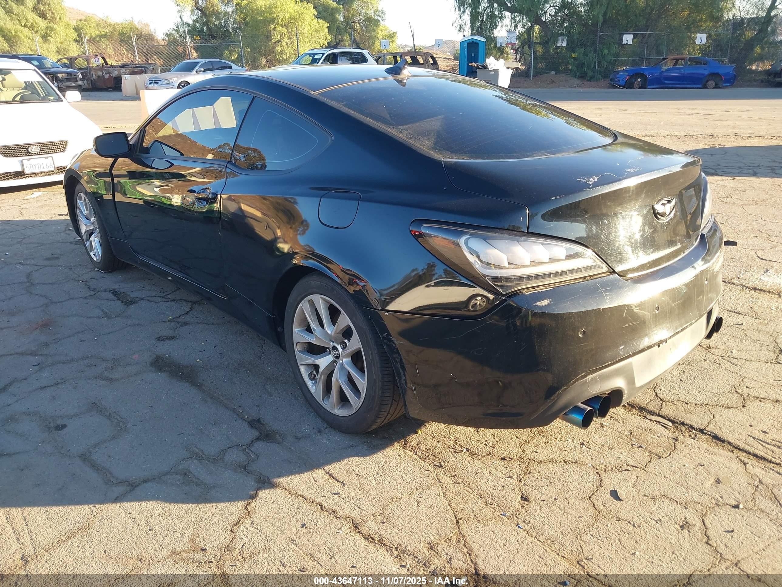 2014 Hyundai Genesis 2.0t Premium Black vin: KMHHT6KD9EU117097