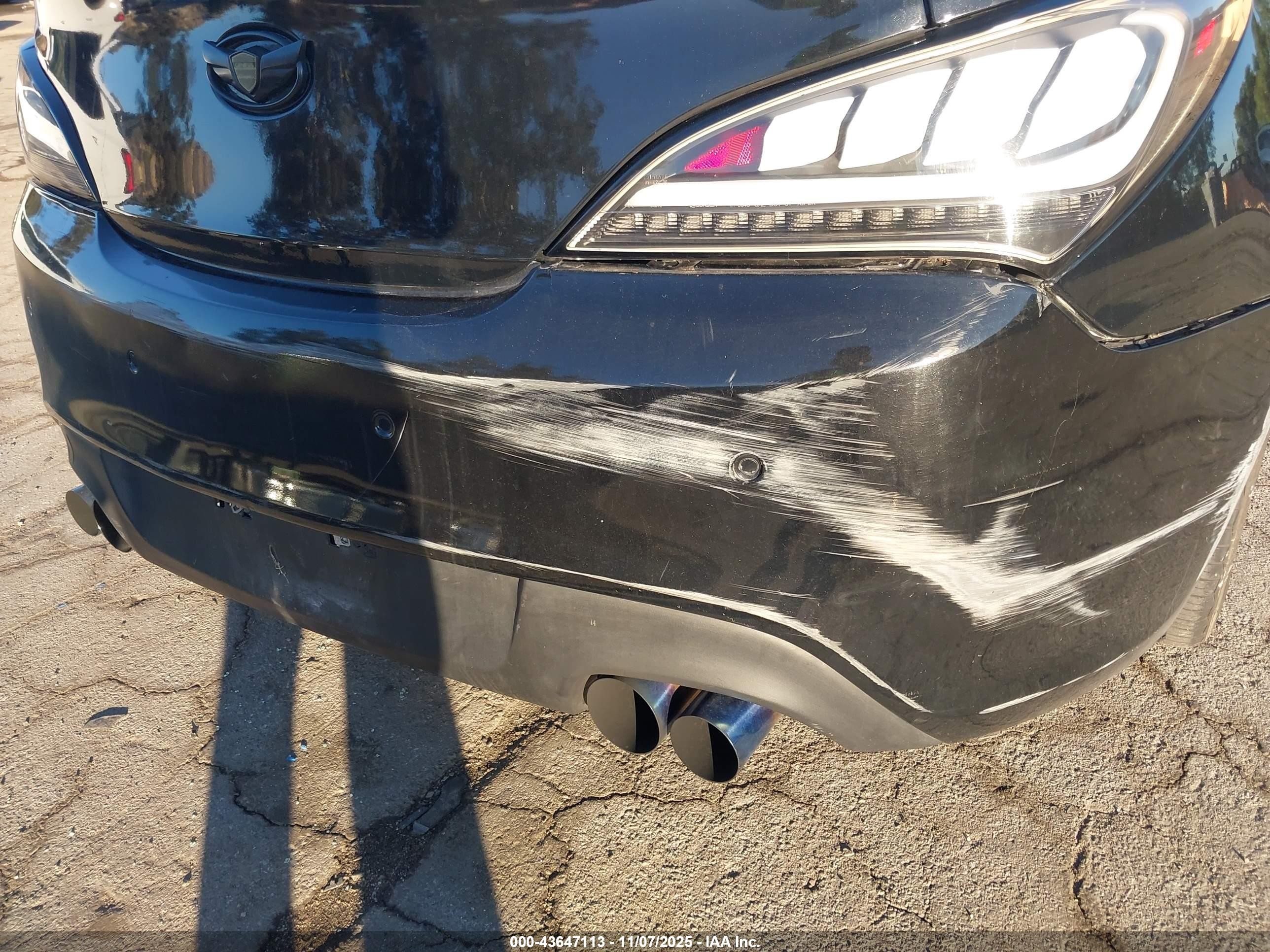 2014 Hyundai Genesis 2.0t Premium Black vin: KMHHT6KD9EU117097
