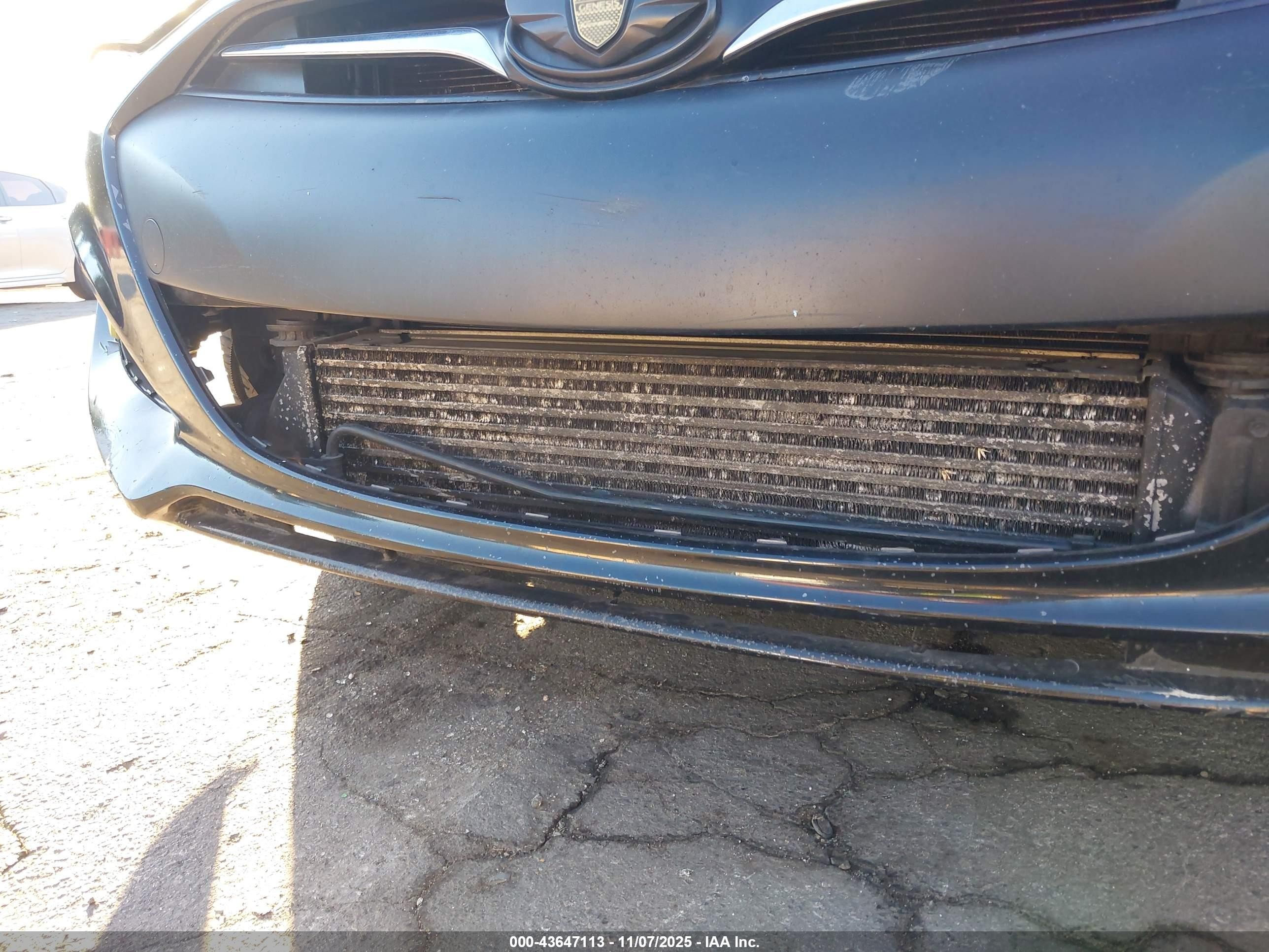 2014 Hyundai Genesis 2.0t Premium Black vin: KMHHT6KD9EU117097