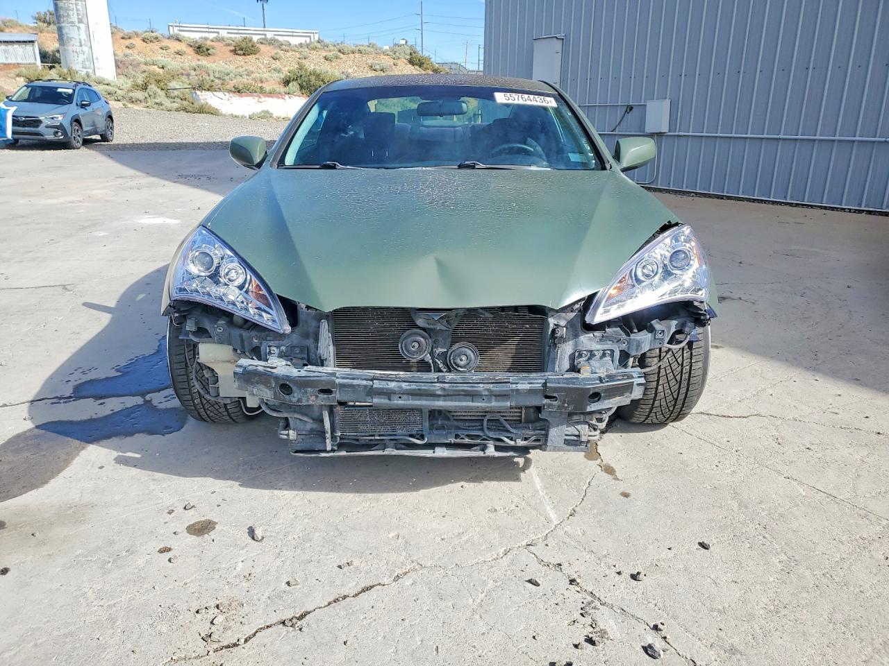 2010 Hyundai Genesis Coupe 2.0t Green vin: KMHHT6KDXAU030500