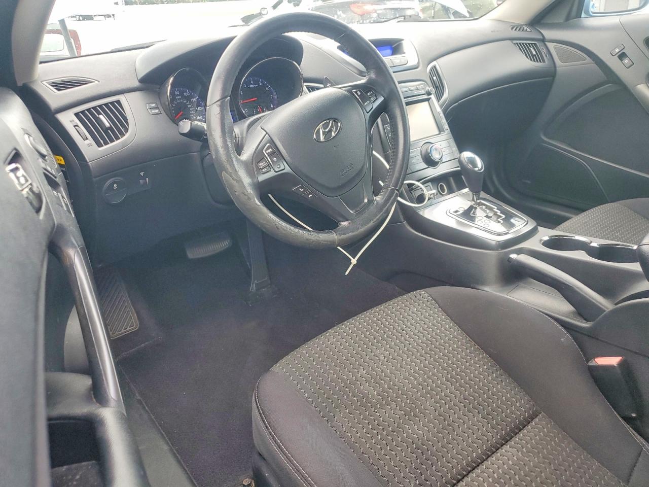 2011 Hyundai Genesis Coupe 2.0t Blue vin: KMHHT6KDXBU049016