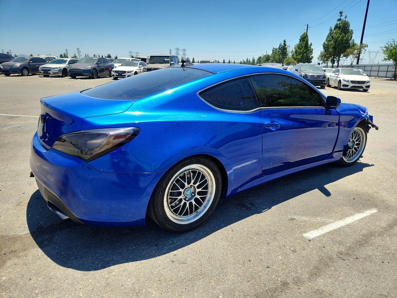 2013 Hyundai Genesis Coupe 2.0t Premium Blue vin: KMHHT6KDXDU107015
