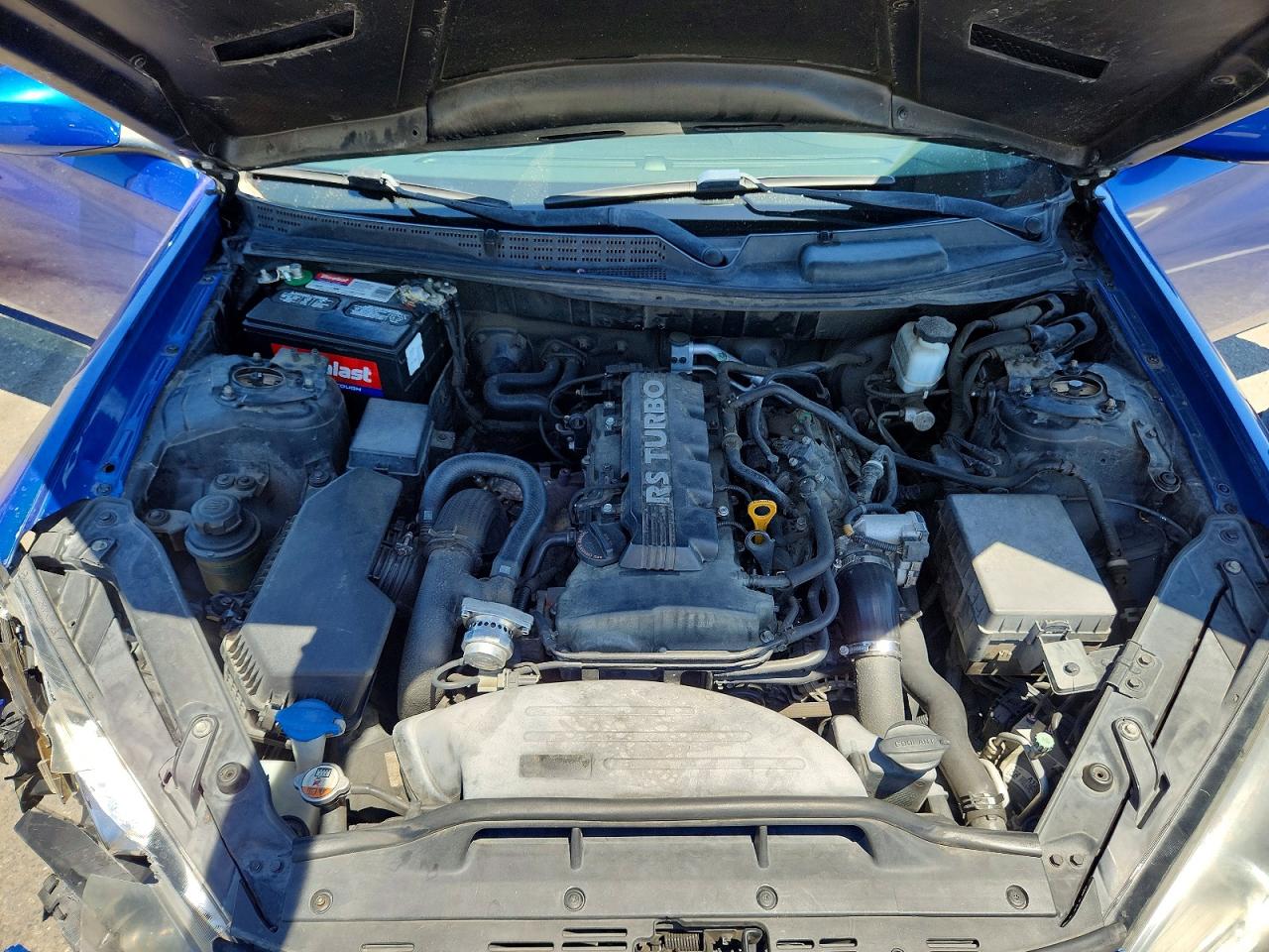 2013 Hyundai Genesis Coupe 2.0t Premium Blue vin: KMHHT6KDXDU107015