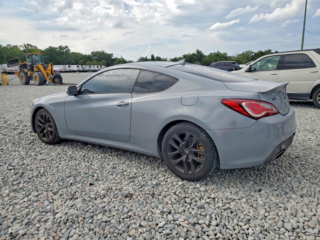 2015 Hyundai Genesis Coupe 3.8l Gray vin: KMHHT6KJ2FU131060
