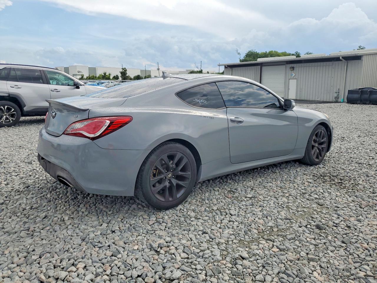 2015 Hyundai Genesis Coupe 3.8l Gray vin: KMHHT6KJ2FU131060