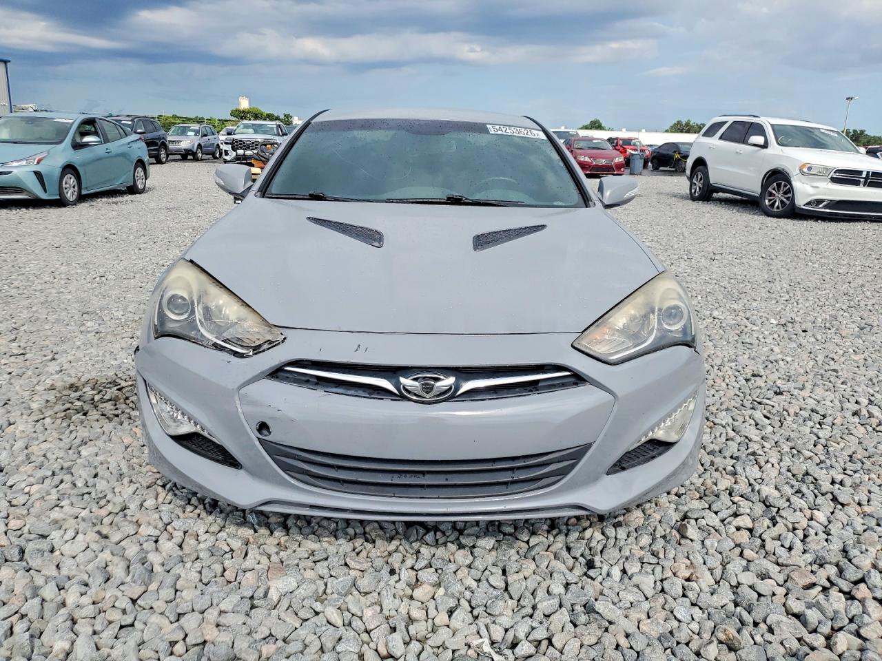 2015 Hyundai Genesis Coupe 3.8l Gray vin: KMHHT6KJ2FU131060