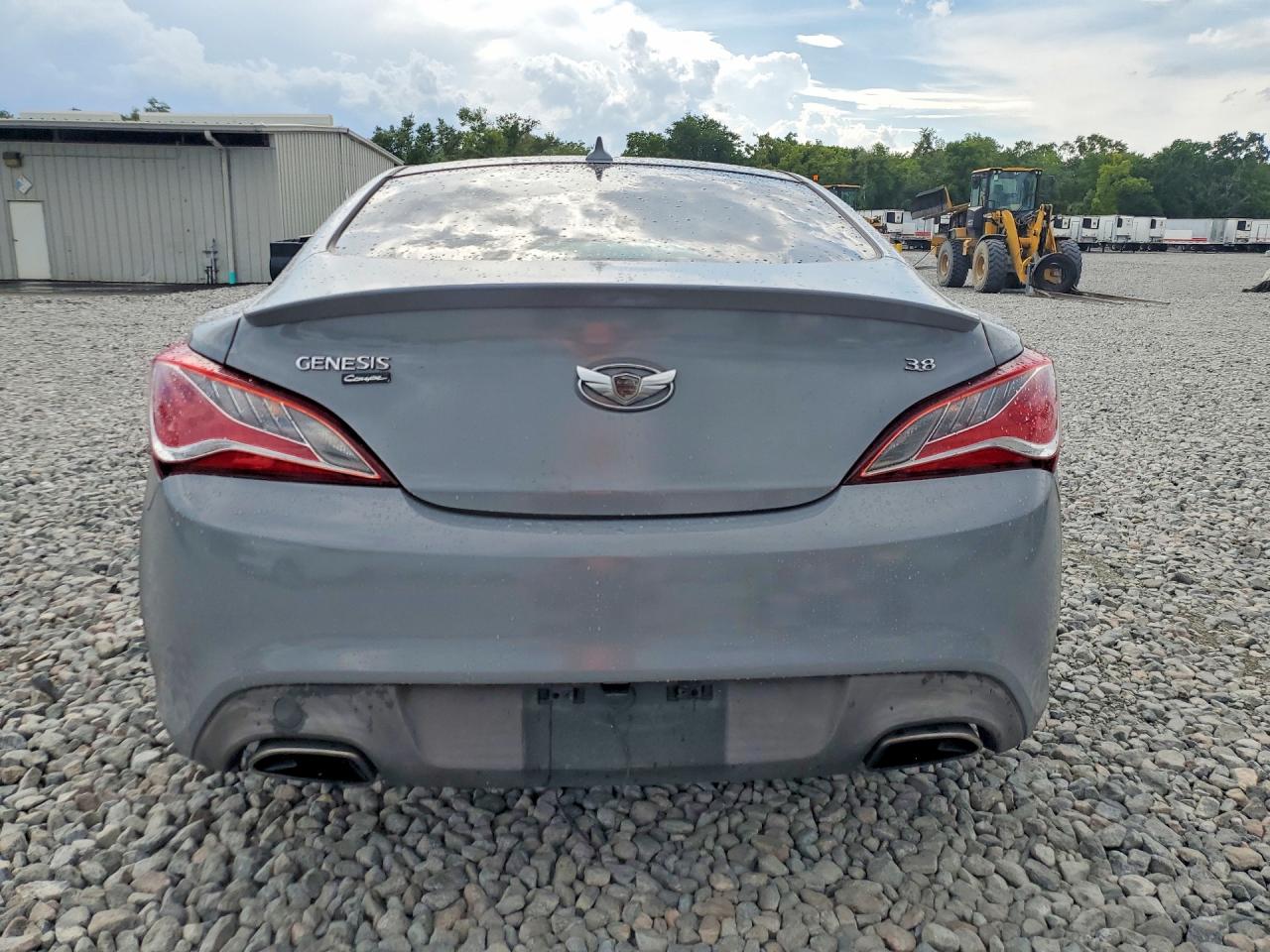 2015 Hyundai Genesis Coupe 3.8l Gray vin: KMHHT6KJ2FU131060