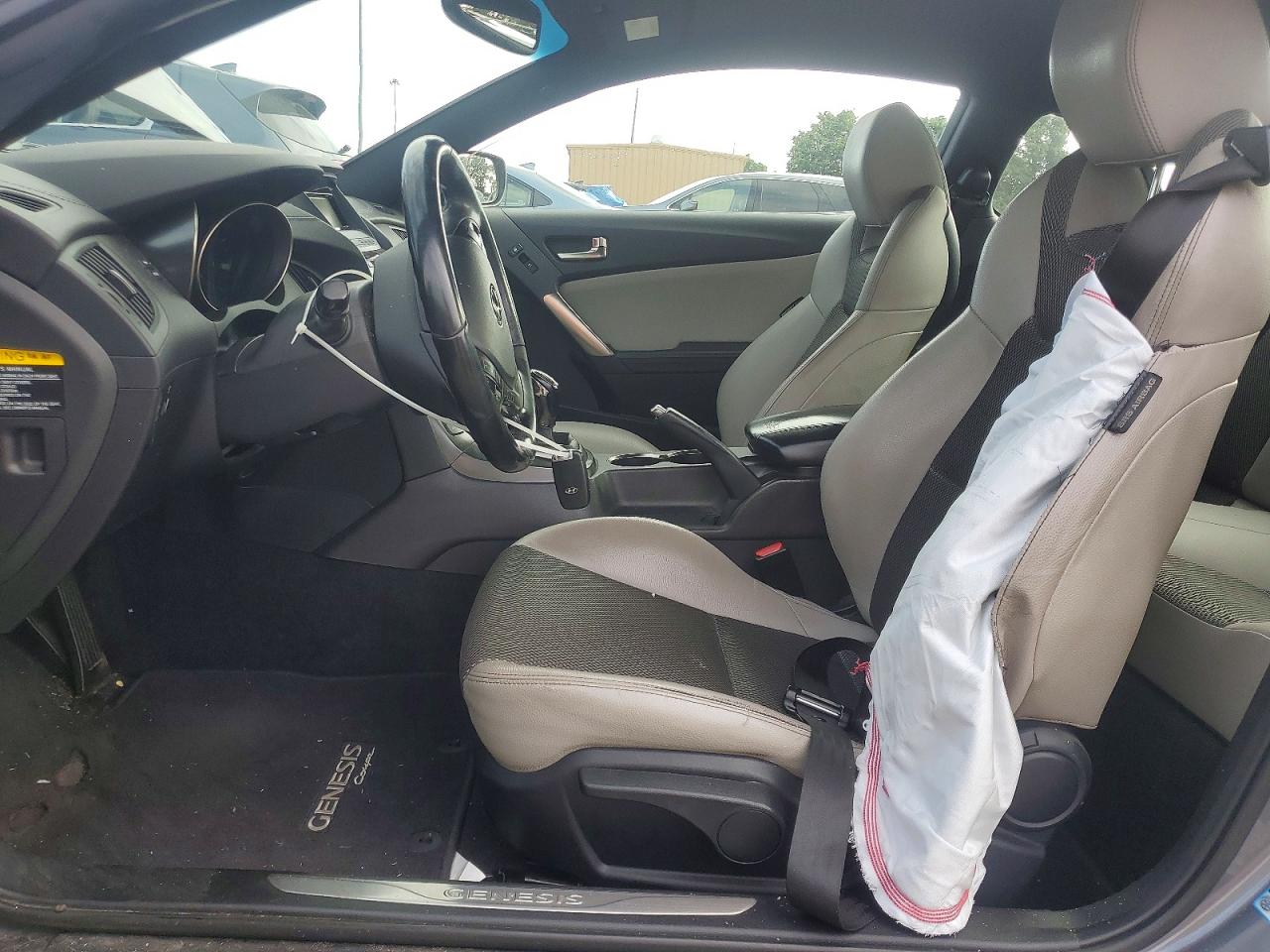 2015 Hyundai Genesis Coupe 3.8l Gray vin: KMHHT6KJ5FU129934