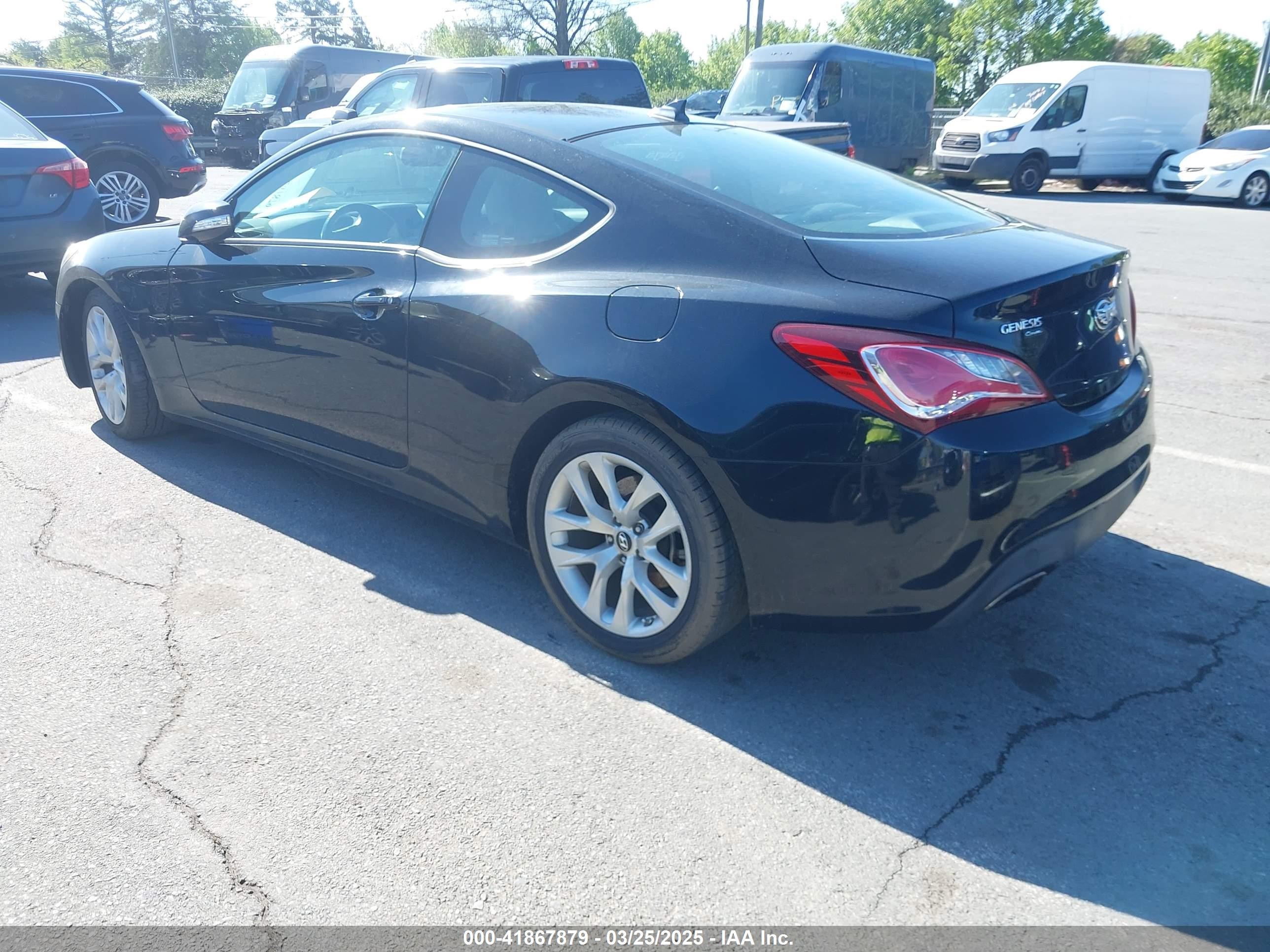 2015 Hyundai Genesis 3.8 Base Black vin: KMHHT6KJ7FU126999