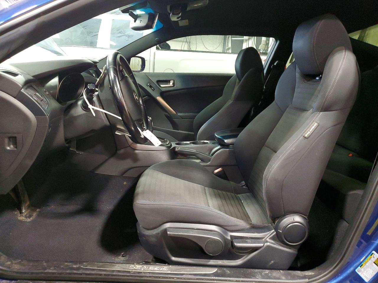 2015 Hyundai Genesis Coupe 3.8l Blue vin: KMHHT6KJ7FU130938