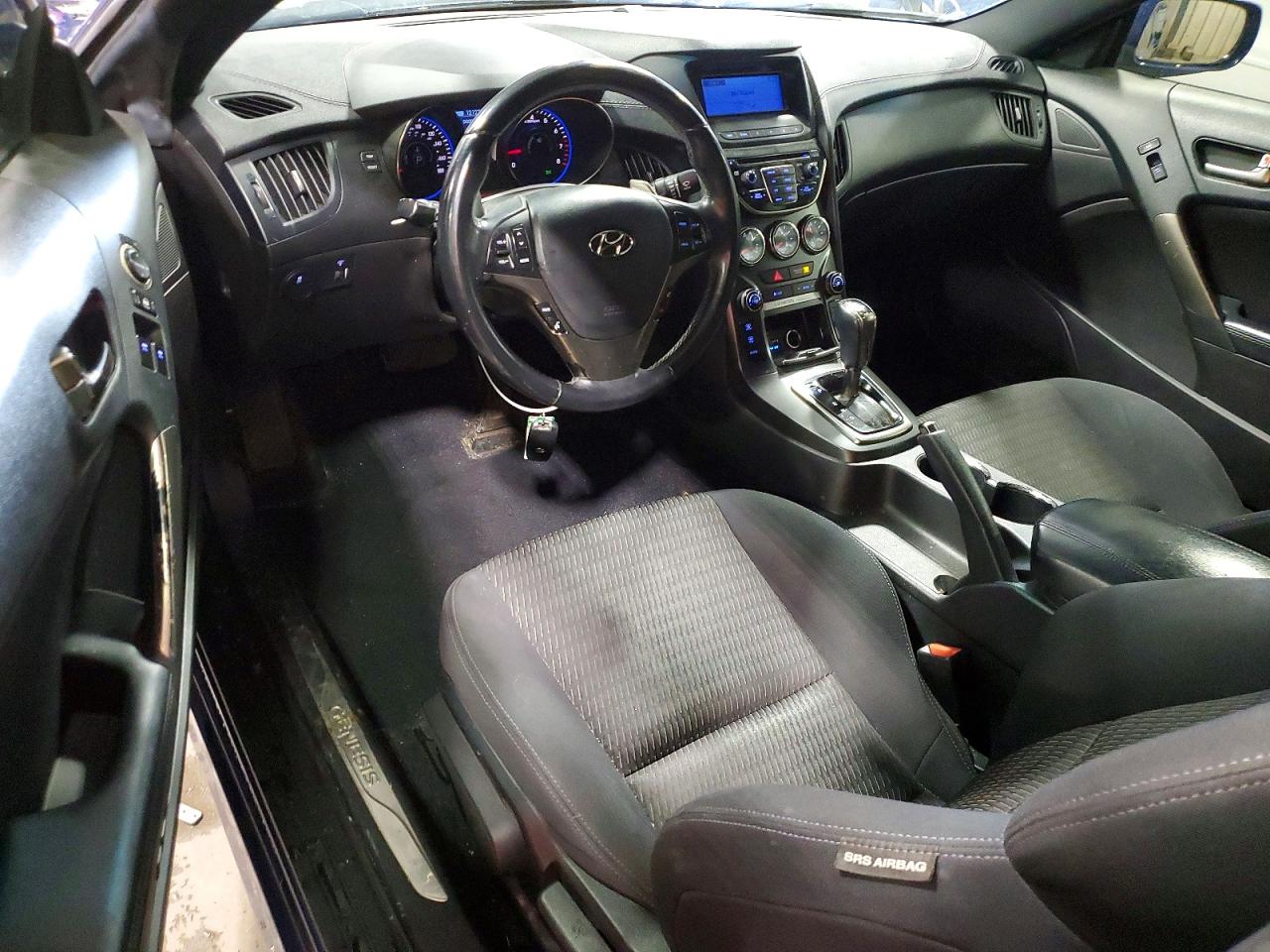 2015 Hyundai Genesis Coupe 3.8l Blue vin: KMHHT6KJ7FU130938