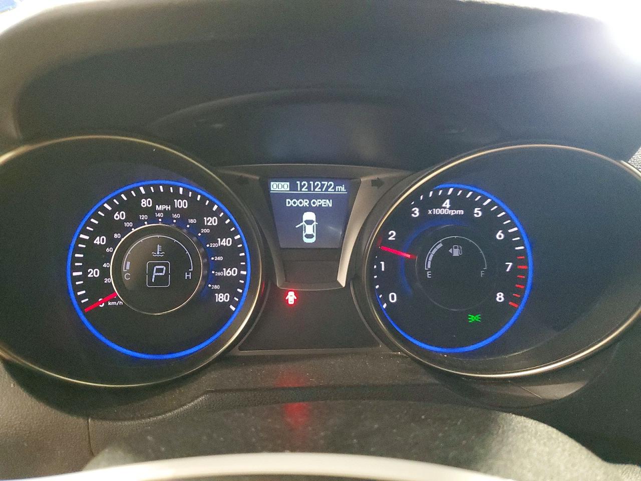 2015 Hyundai Genesis Coupe 3.8l Blue vin: KMHHT6KJ7FU130938