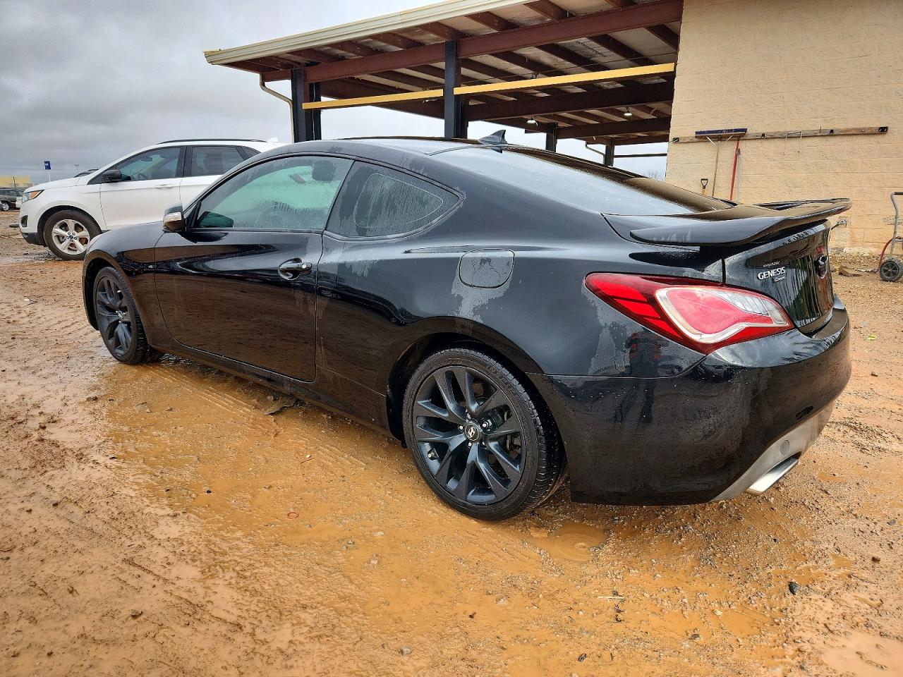 2015 Hyundai Genesis Coupe 3.8l Black vin: KMHHT6KJ9FU130598