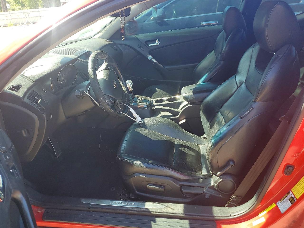 2012 Hyundai Genesis Red vin: KMHHU6KH0CU078199
