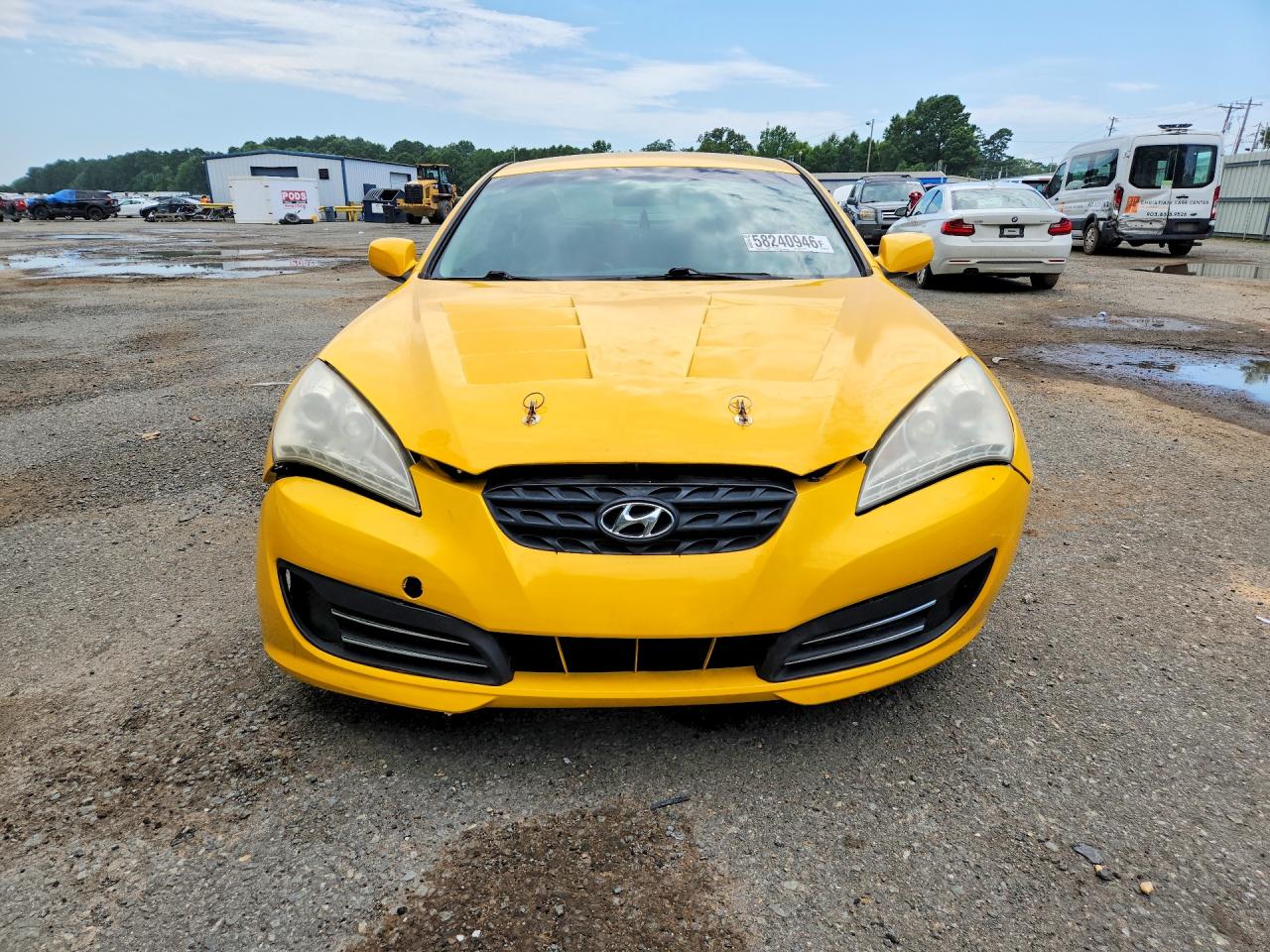 2012 Hyundai Genesis Coupe 3.8l Gold vin: KMHHU6KH1CU076123