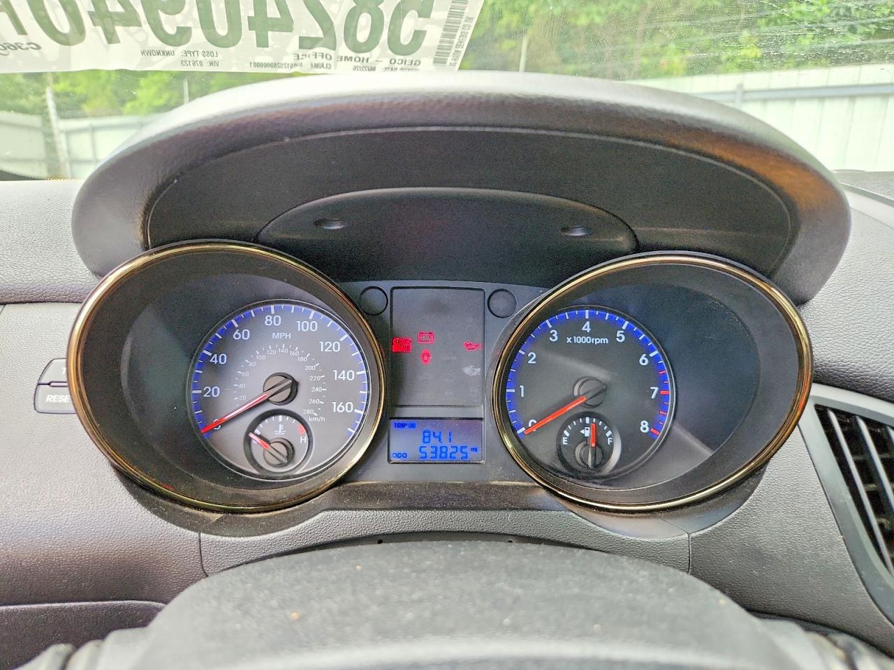 2012 Hyundai Genesis Coupe 3.8l Gold vin: KMHHU6KH1CU076123