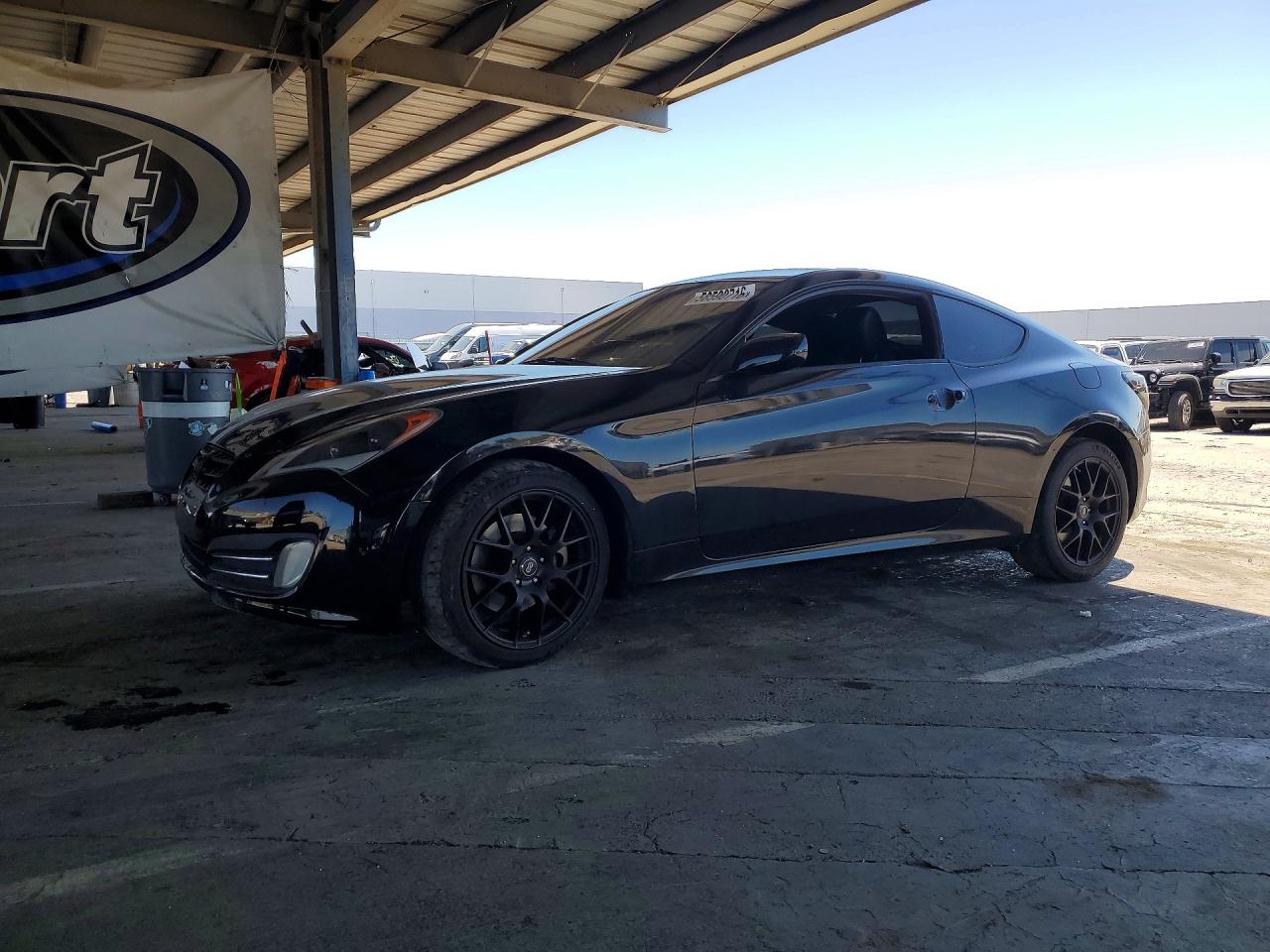 2010 Hyundai Genesis Coupe 3.8l Черный vin: KMHHU6KH3AU011576