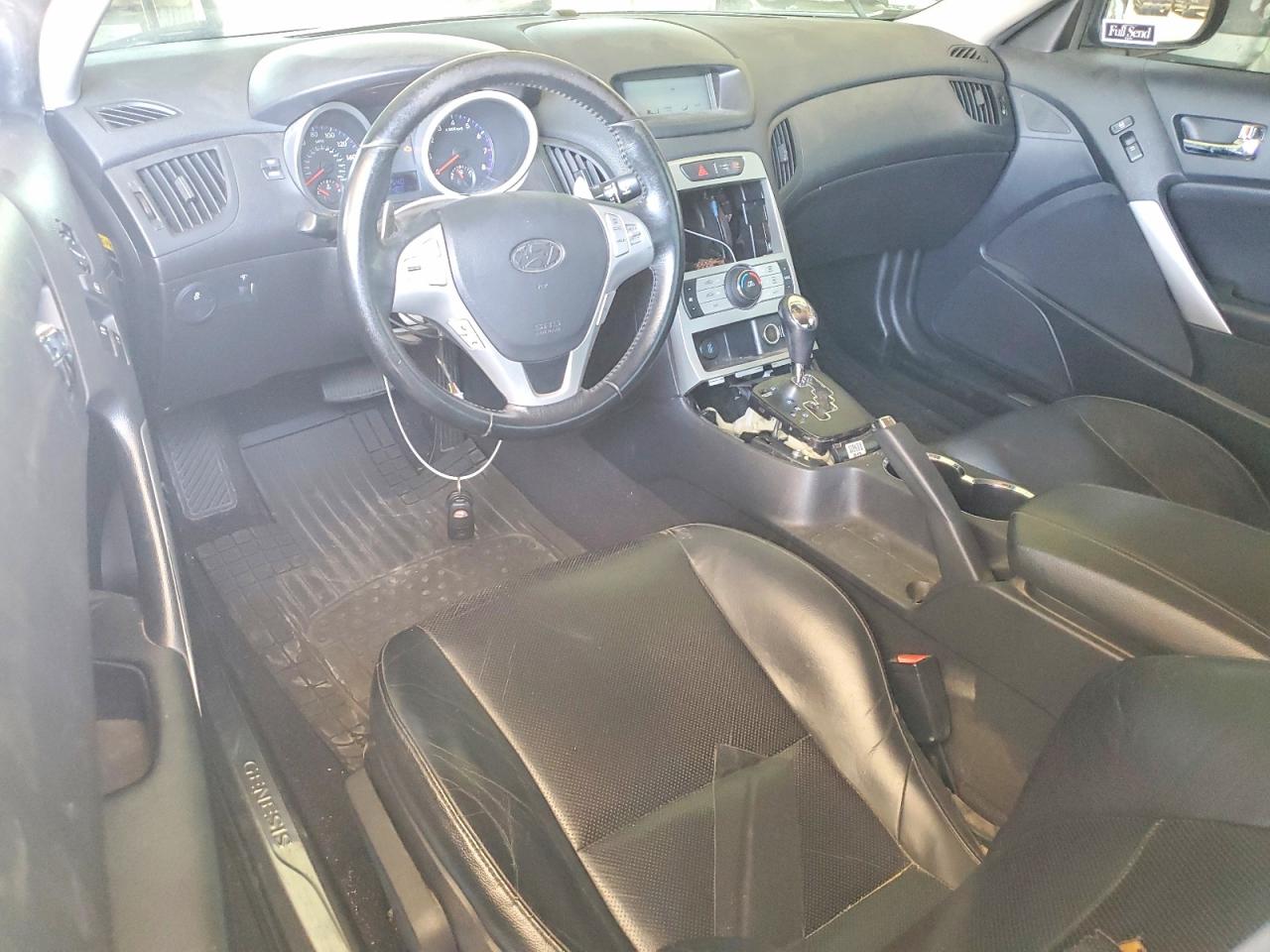 2010 Hyundai Genesis Coupe 3.8l Черный vin: KMHHU6KH3AU011576