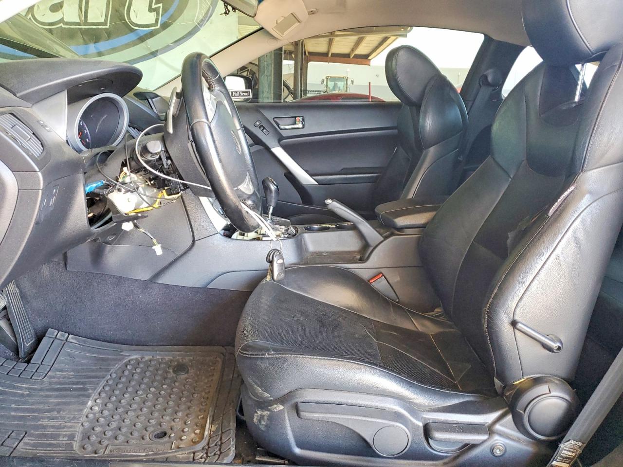 2010 Hyundai Genesis Coupe 3.8l Черный vin: KMHHU6KH3AU011576