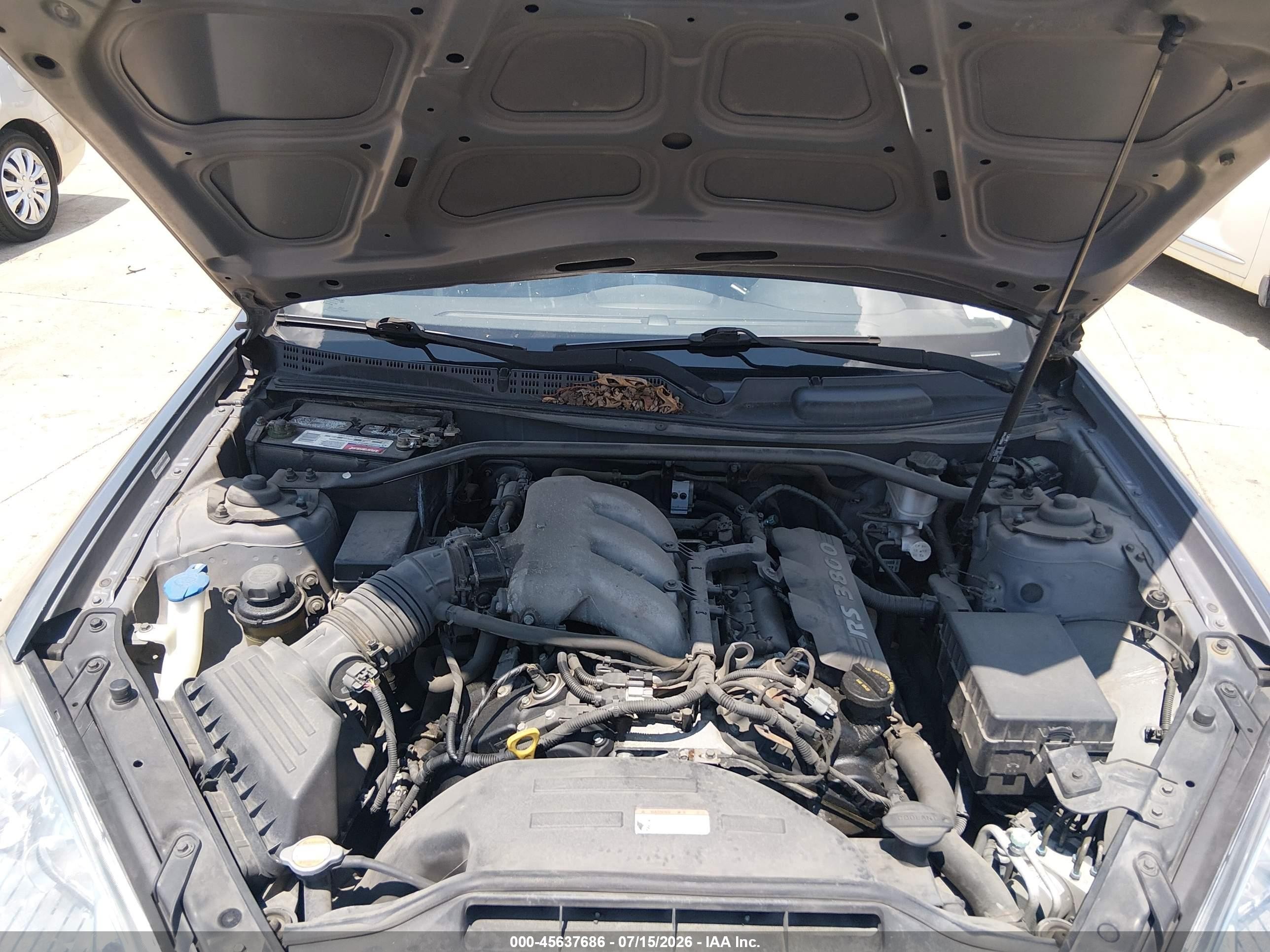 2010 Hyundai Genesis 3.8 Track Beige vin: KMHHU6KH3AU024070