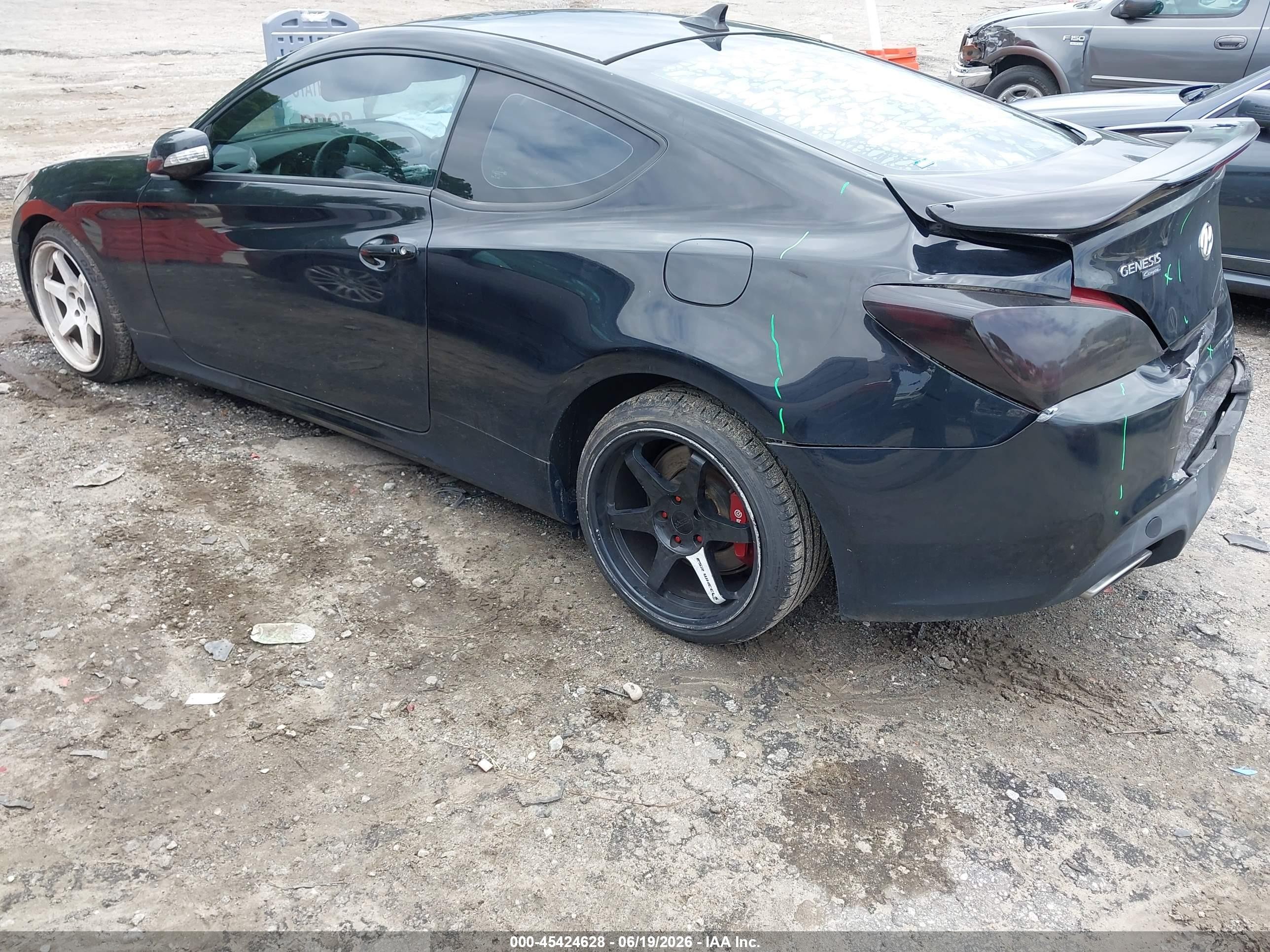 2010 Hyundai Genesis 3.8 Track Black vin: KMHHU6KH3AU027972