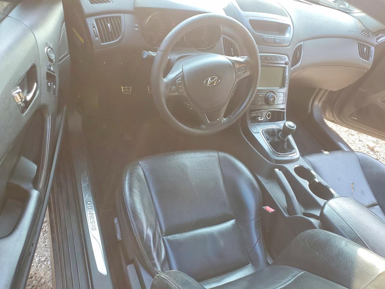 2011 Hyundai Genesis Coupe 3.8l Gray vin: KMHHU6KH3BU048001