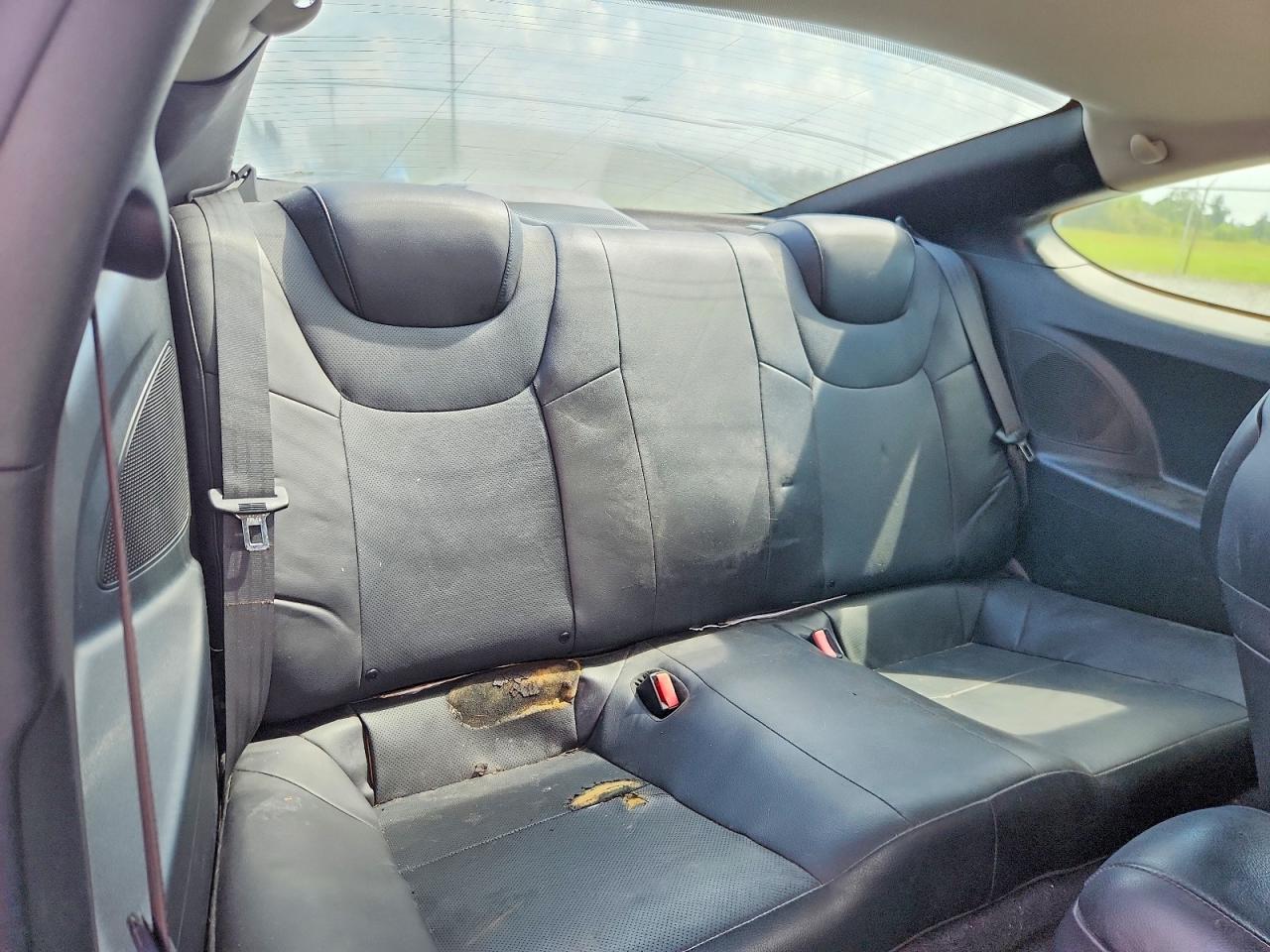 2011 Hyundai Genesis Coupe 3.8l Gray vin: KMHHU6KH3BU065395