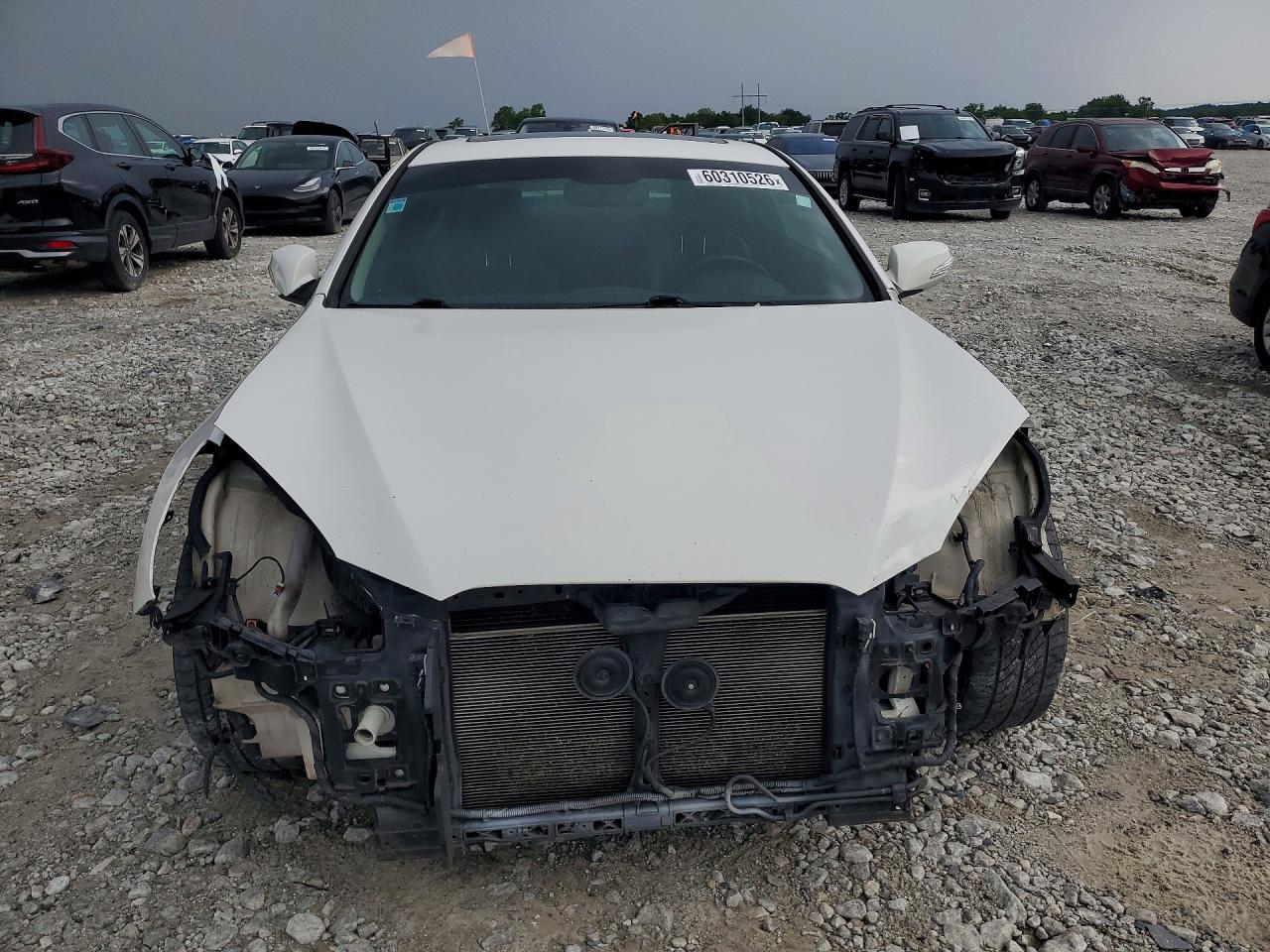 2010 Hyundai Genesis Coupe 3.8l White vin: KMHHU6KH4AU039628