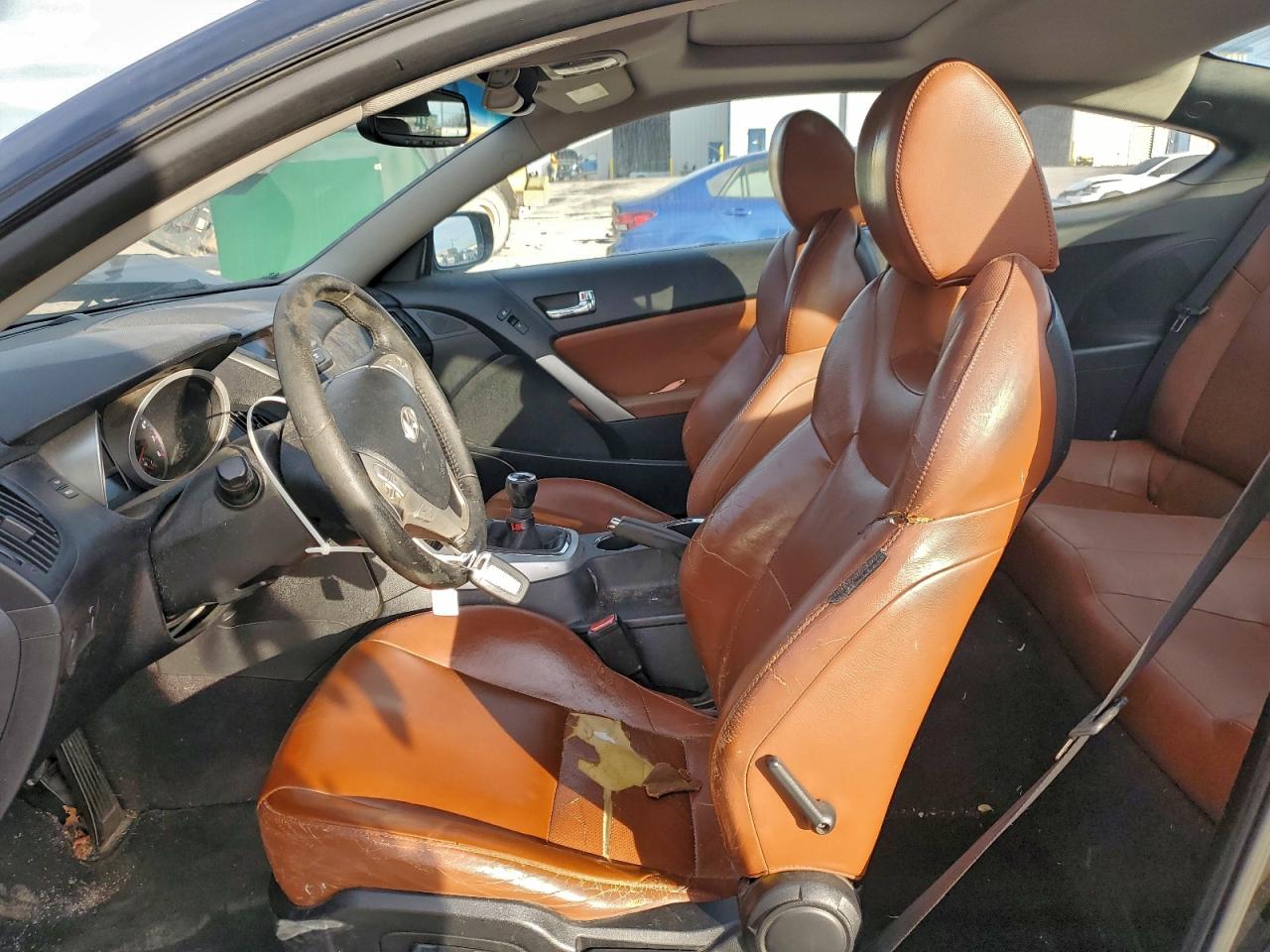 2010 Hyundai Genesis Coupe 3.8l Черный vin: KMHHU6KH6AU021602