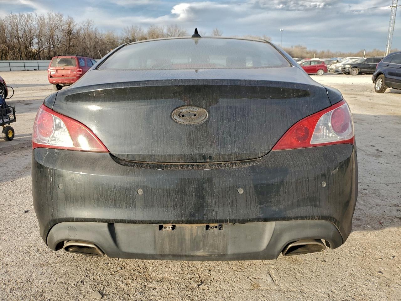 2010 Hyundai Genesis Coupe 3.8l Черный vin: KMHHU6KH6AU021602