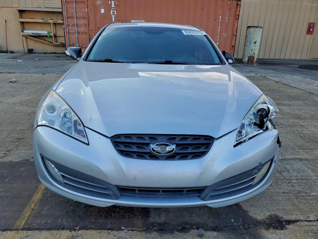 2012 Hyundai Genesis Coupe Silver vin: KMHHU6KH6CU078594