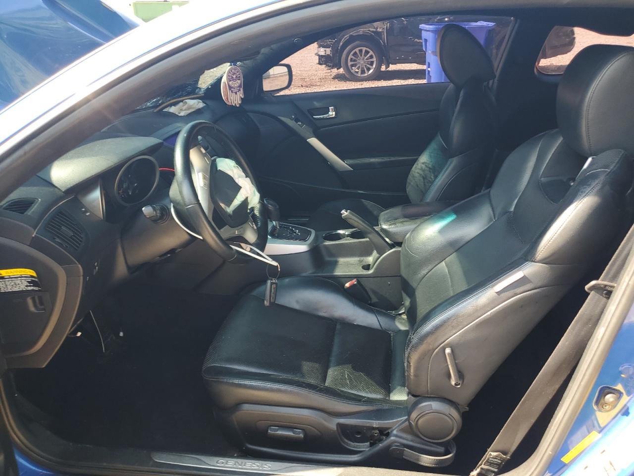 2010 Hyundai Genesis Coupe 3.8l Blue vin: KMHHU6KH8AU027899
