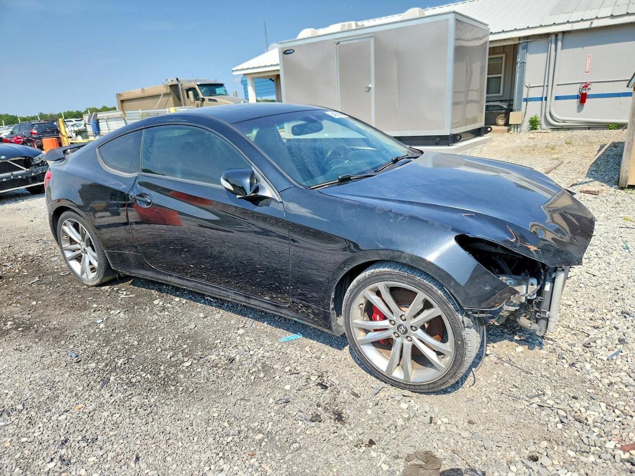2011 Hyundai Genesis Coupe 3.8l Track Black vin: KMHHU6KH8BU054960