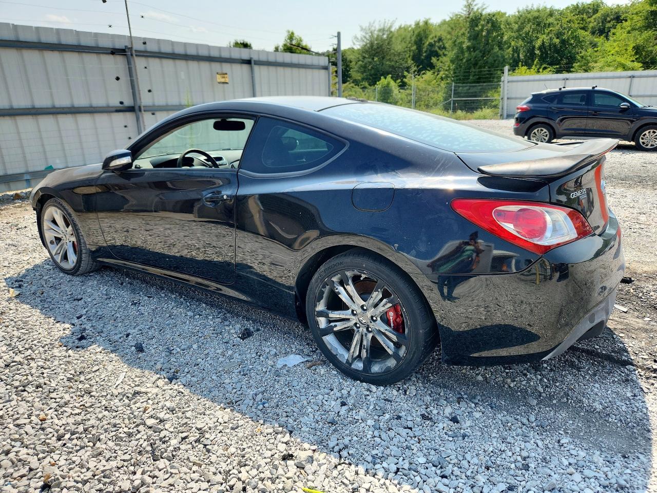 2011 Hyundai Genesis Coupe 3.8l Track Black vin: KMHHU6KH8BU054960