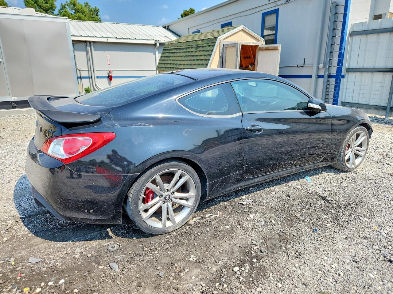 2011 Hyundai Genesis Coupe 3.8l Track Black vin: KMHHU6KH8BU054960