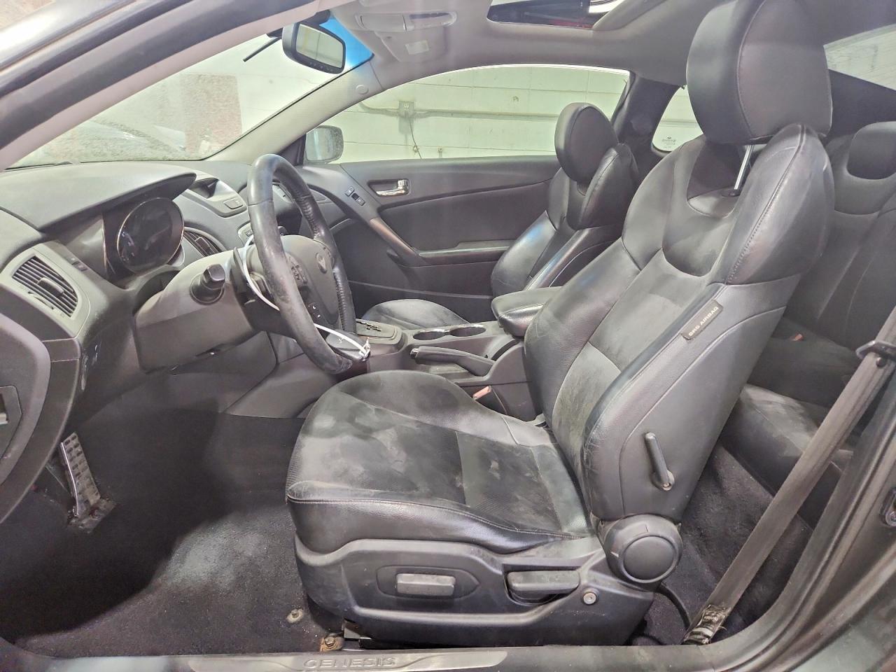 2011 Hyundai Genesis Coupe 3.8l R-spec Gray vin: KMHHU6KH8BU063092