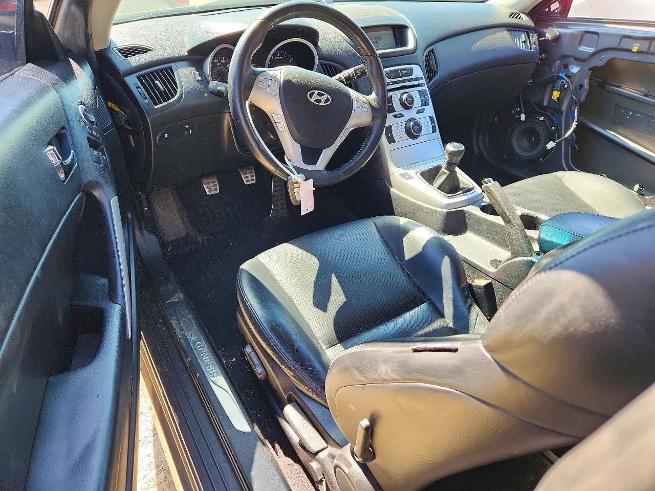 2010 Hyundai Genesis Coupe 3.8l Серый vin: KMHHU6KH9AU013087