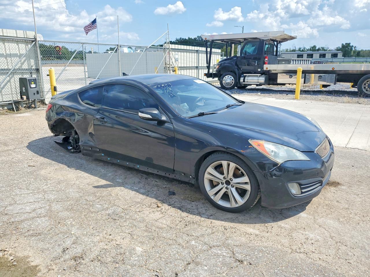 2010 Hyundai Genesis Coupe 3.8l Grand Touring Black vin: KMHHU6KHXAU026754
