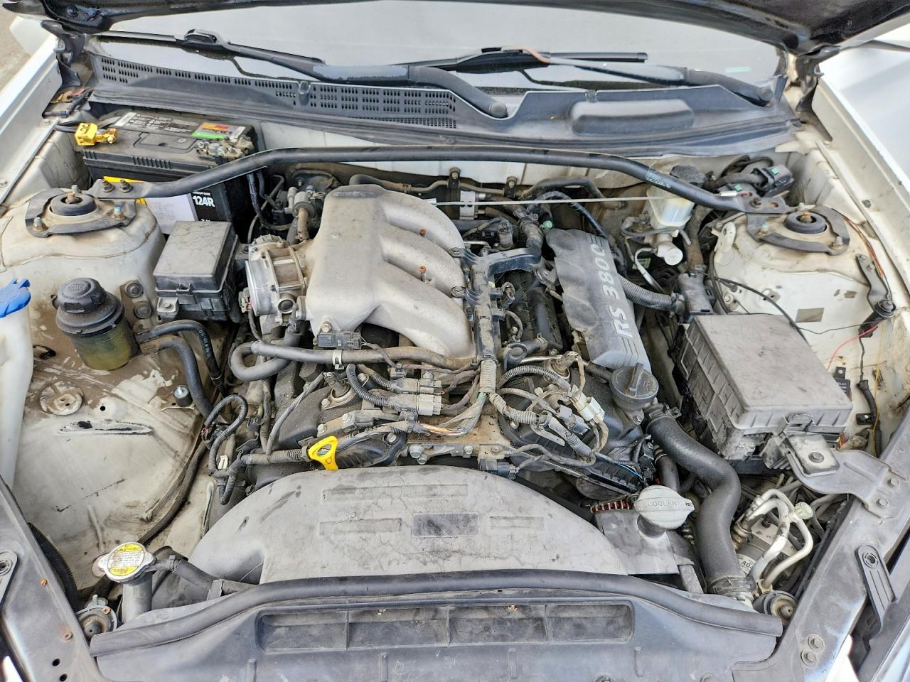 2011 Hyundai Genesis Coupe 3.8l White vin: KMHHU6KHXBU055298