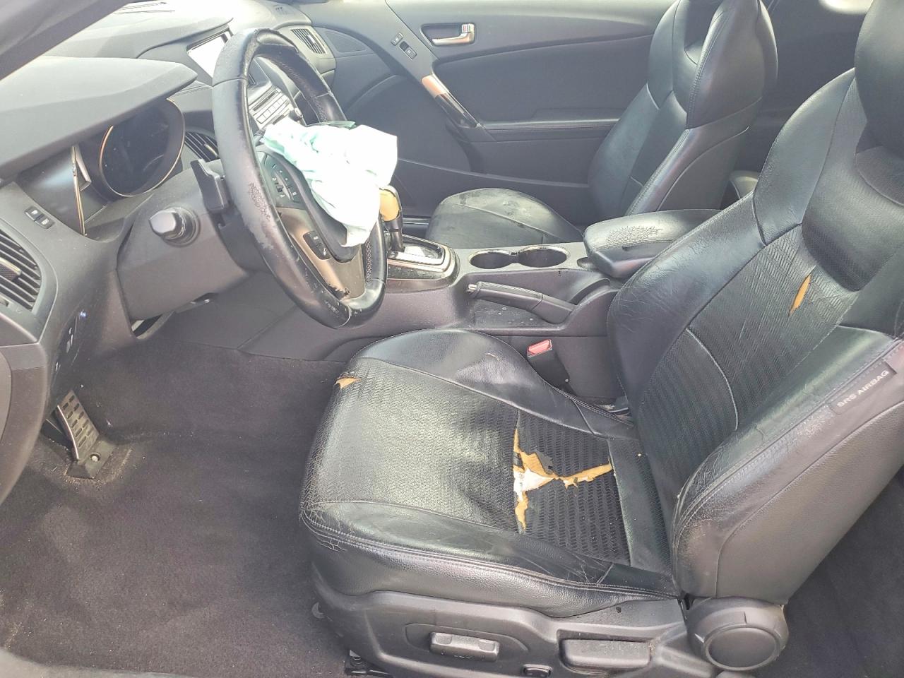 2013 Hyundai Genesis Coupe 3.8 Track Черный vin: KMHHU6KJ0DU081303