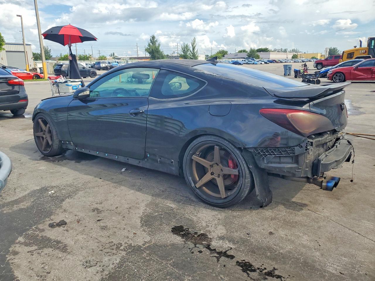 2013 Hyundai Genesis Coupe 3.8 Track Черный vin: KMHHU6KJ0DU081303