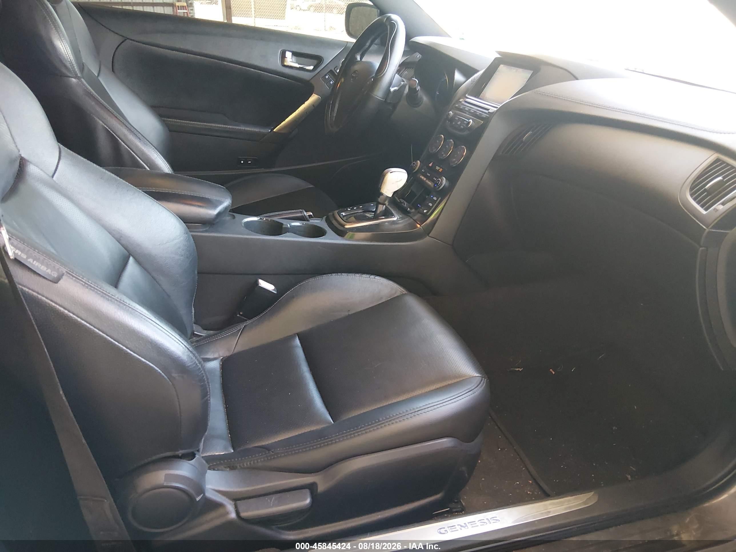 2013 Hyundai Genesis 3.8 Grand Touring Gray vin: KMHHU6KJ0DU095377