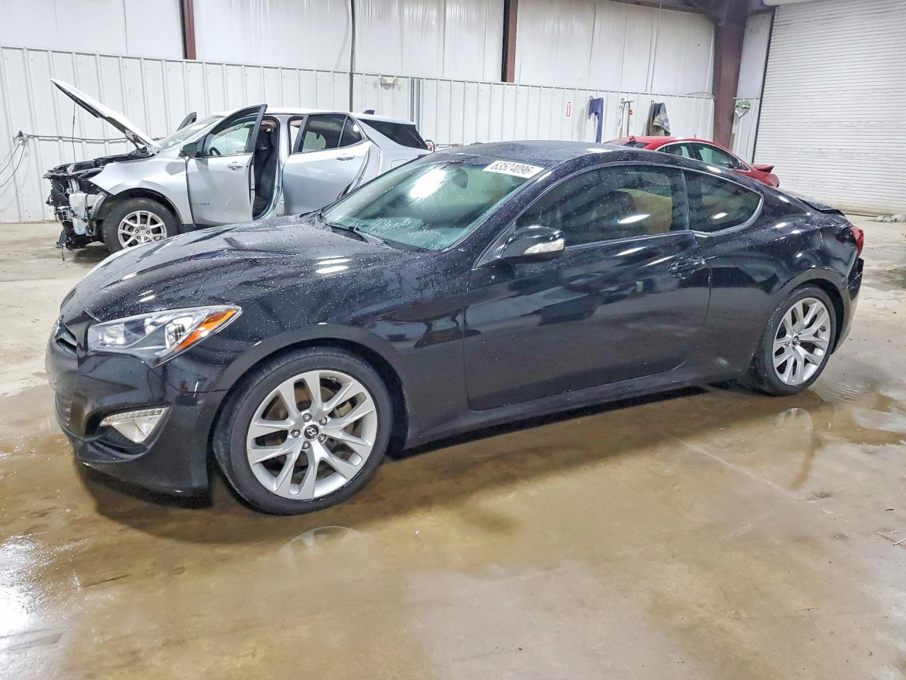 2013 Hyundai Genesis Coupe 3.8 Grand Touring Black vin: KMHHU6KJ0DU107740