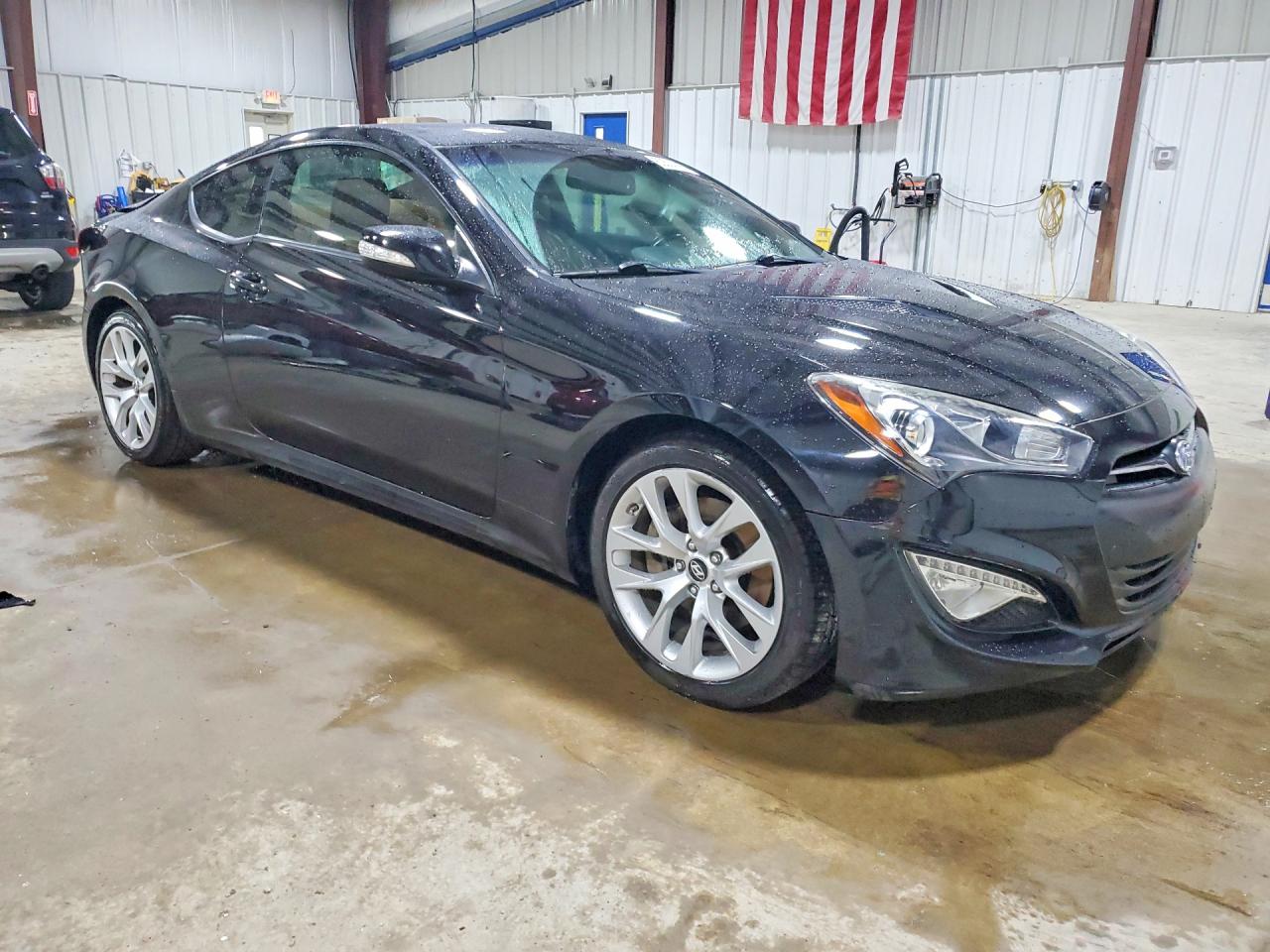 2013 Hyundai Genesis Coupe 3.8 Grand Touring Black vin: KMHHU6KJ0DU107740