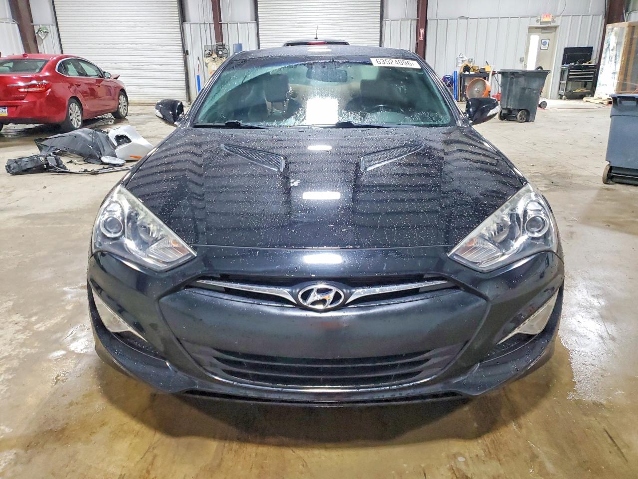 2013 Hyundai Genesis Coupe 3.8 Grand Touring Black vin: KMHHU6KJ0DU107740