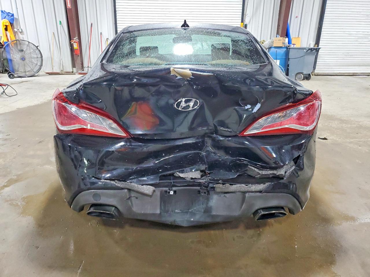2013 Hyundai Genesis Coupe 3.8 Grand Touring Black vin: KMHHU6KJ0DU107740