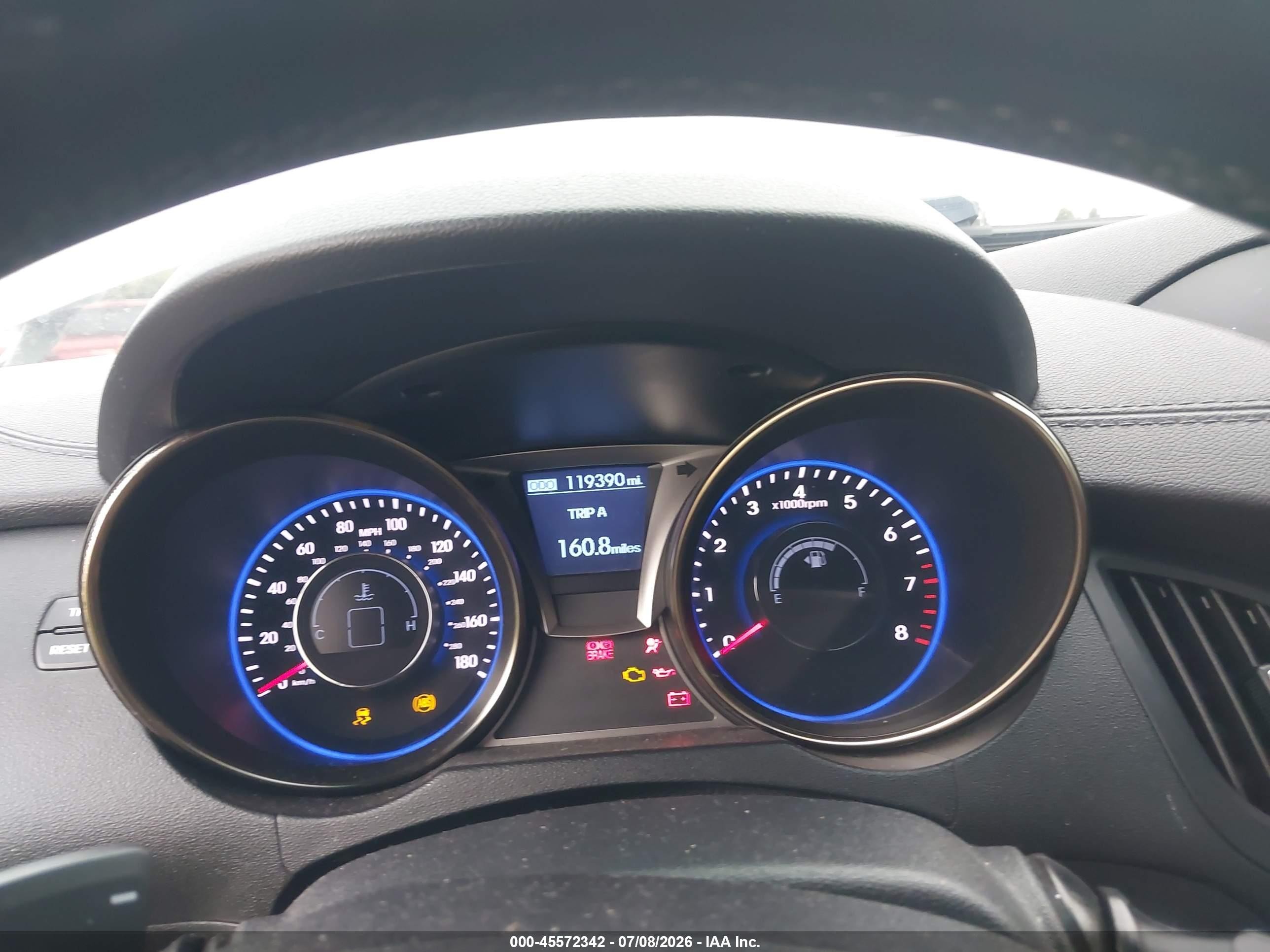 2013 Hyundai Genesis 3.8 Grand Touring White vin: KMHHU6KJ1DU109125