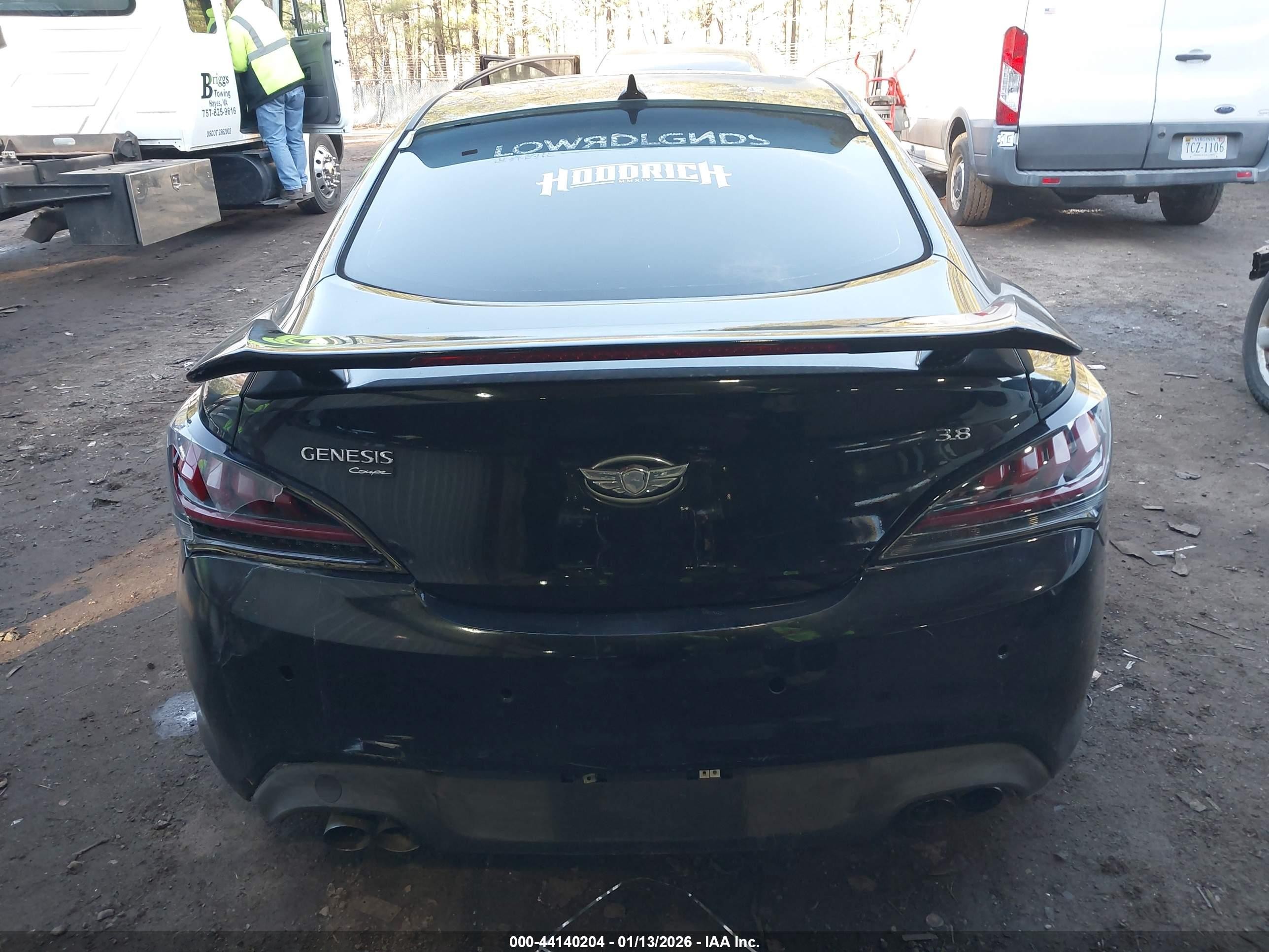 2015 Hyundai Genesis 3.8 Ultimate Black vin: KMHHU6KJ1FU128986